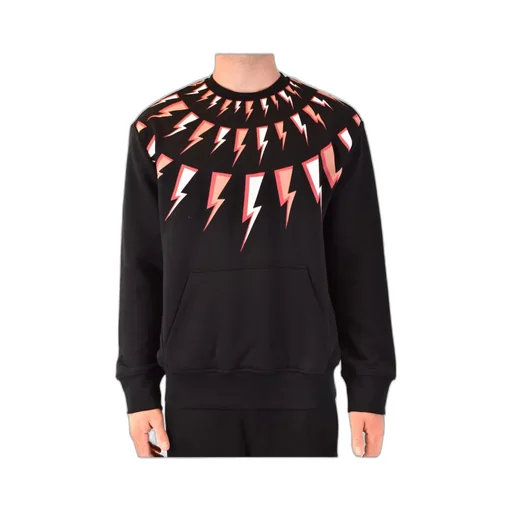 Thunderbolt-Print Sweatshirt