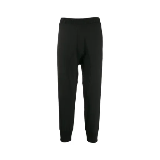 Elastic Waist-Edge Sweatpants