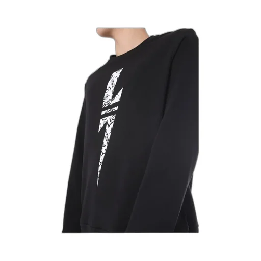 Lightning Printed Pullover