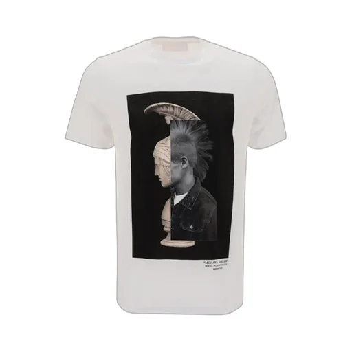 Mohawk Warrior Print T-Shirt