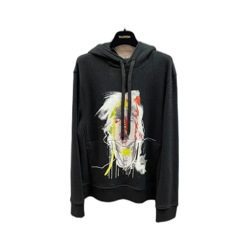 Printed Hooded Sweater