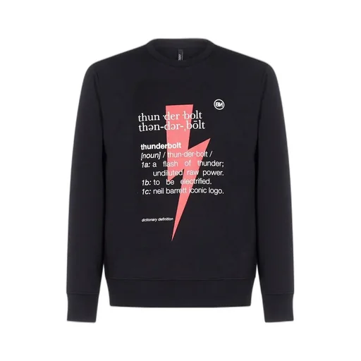 Thunderbolt-Print Sweatshirt