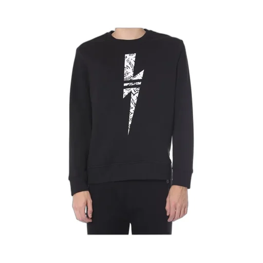 Lightning Printed Pullover