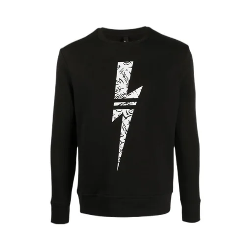 Lightning Printed Pullover