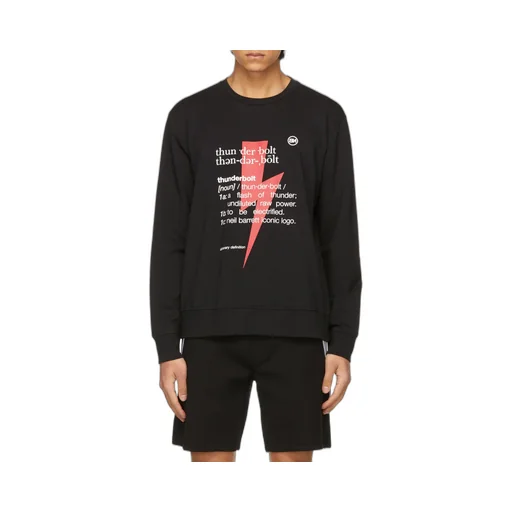 Thunderbolt-Print Sweatshirt