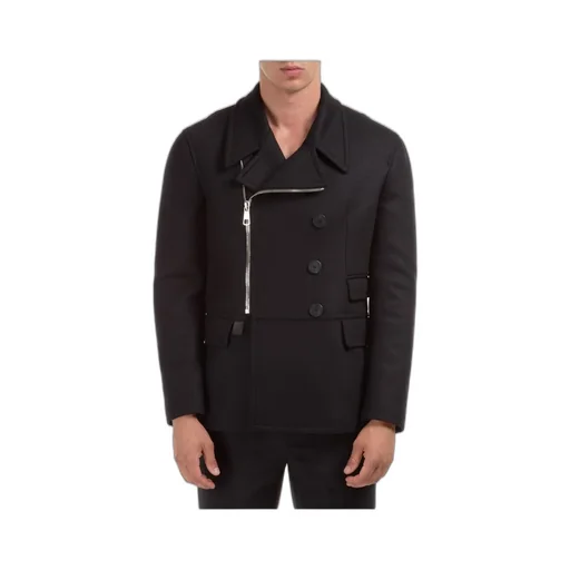 Asymmetrical Zipper Coat