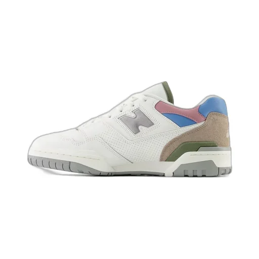 550 Round-Toe Lace-Up Sneakers