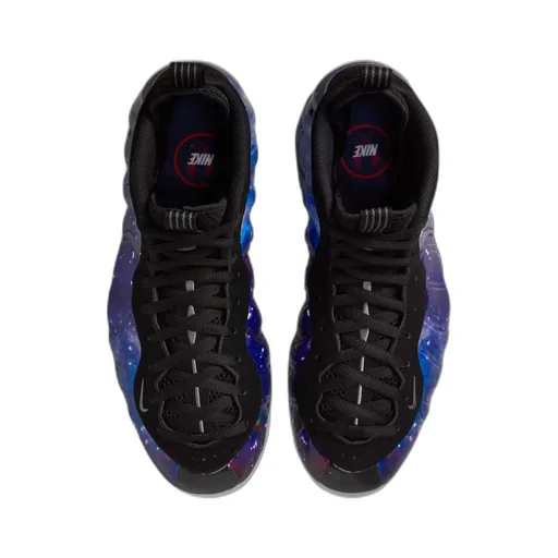 Air Foamposite One Galaxy Lace-Up Sneakers
