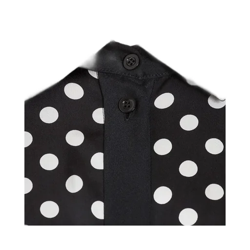Wave Dot Pattern Dress