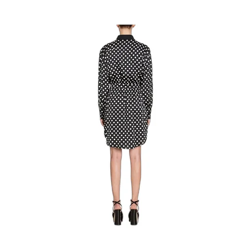 Wave Dot Pattern Dress