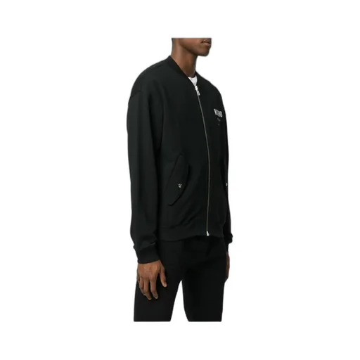 Logo Details Baseball Jacket