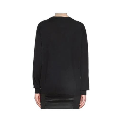 Bear Pin Logo Knitted Pullover