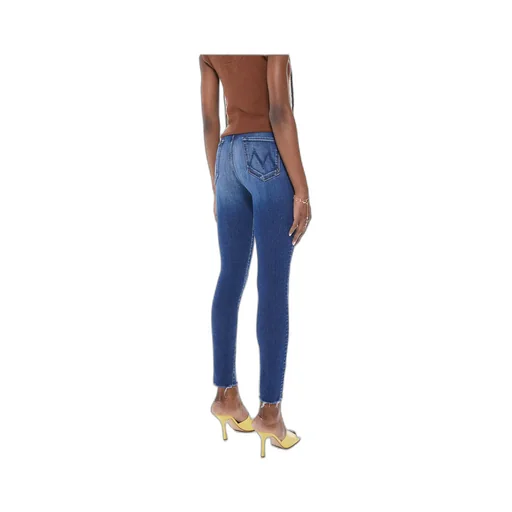 Denim Trousers With Belt Loops