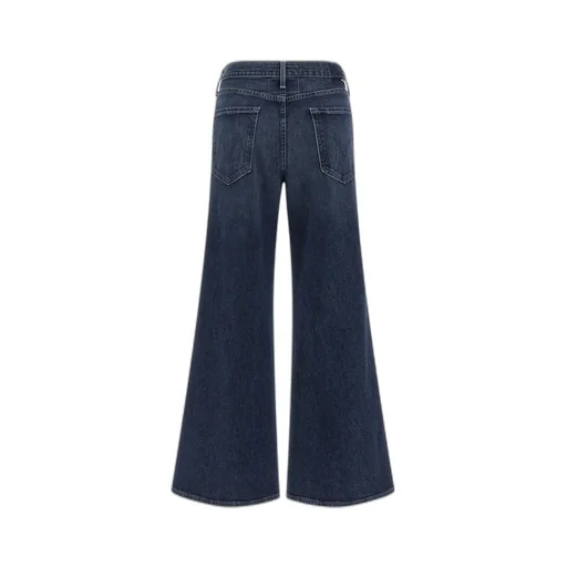 Logo Patch Wide-Leg Jeans