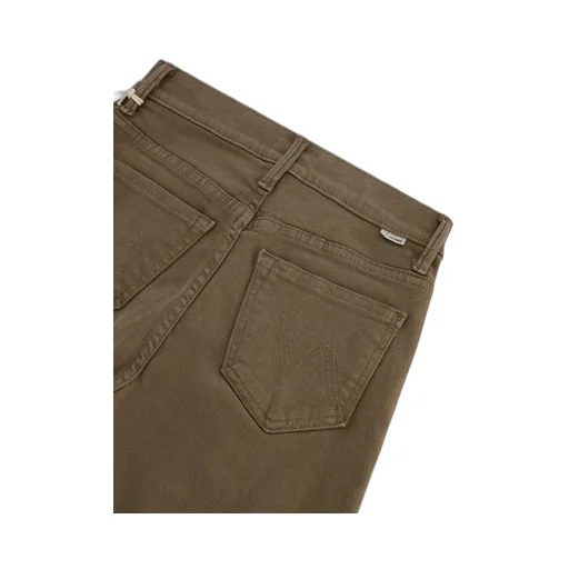 High-Waist Rascal Ankle Step Fray Jeans