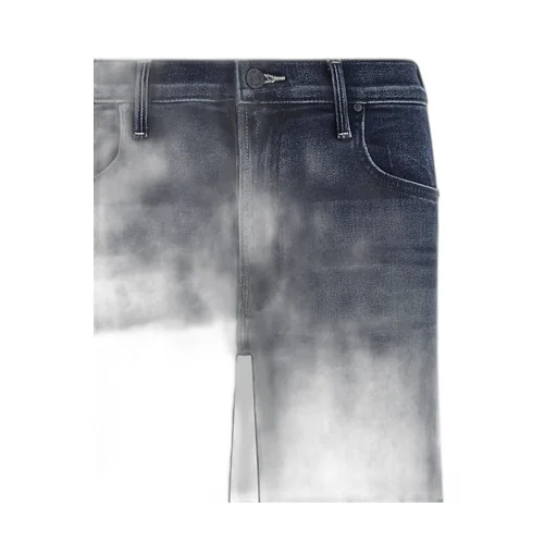 Mid Rise Maven Sneak Jeans