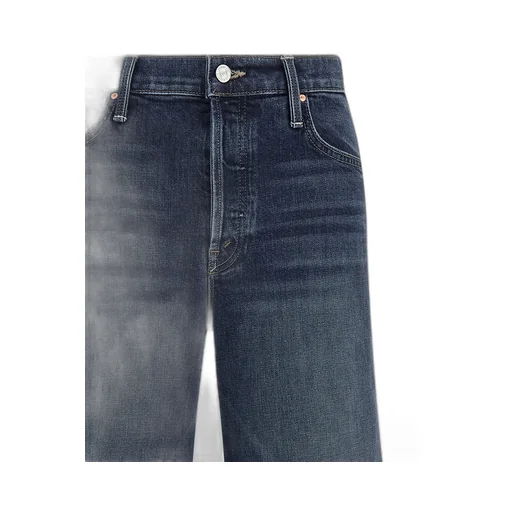 Logo Patch Wide-Leg Jeans