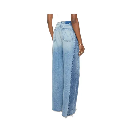Patchwork Panel Jeans