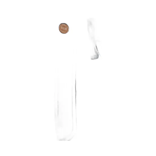 High Waist Flared Denim Trousers