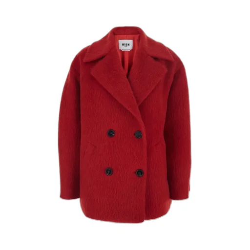 Double Breasted Long Sleeved Coat