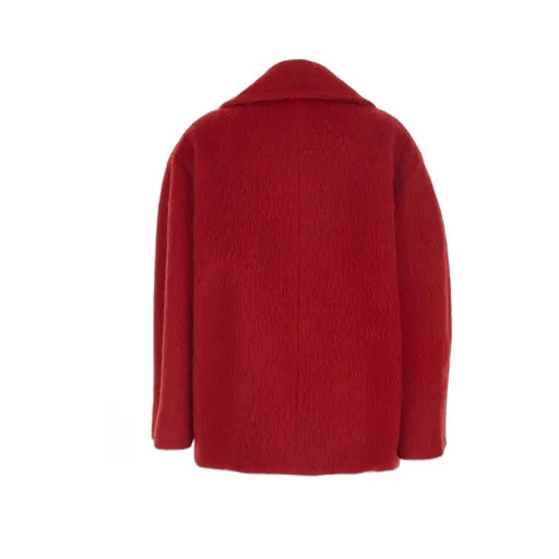 Double Breasted Long Sleeved Coat