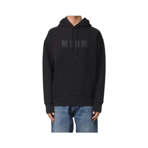 Logo Printed Drawstring Hoodie