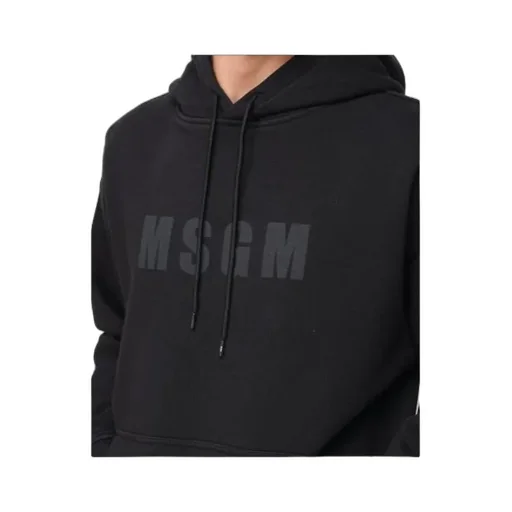 Logo Printed Drawstring Hoodie