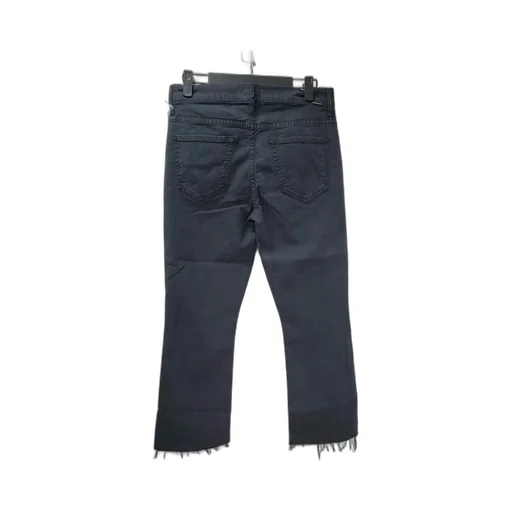 Straight Tube Trimmed Jeans