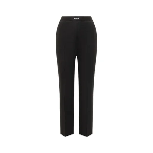 Logo-Waistband Trousers