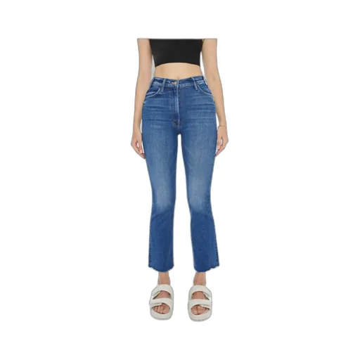 The Hustler Ankle Fray Bootcut Jeans