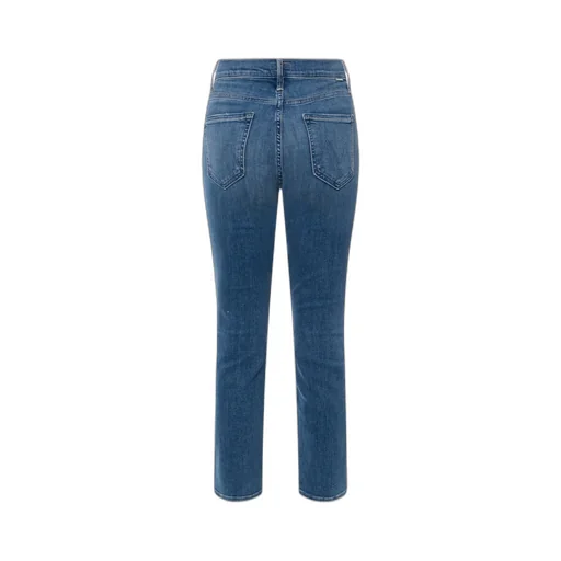 Dazzler Mid-Rise Straight-Leg Slim-Cut Jeans