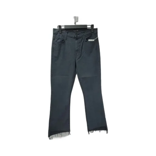 Straight Tube Trimmed Jeans