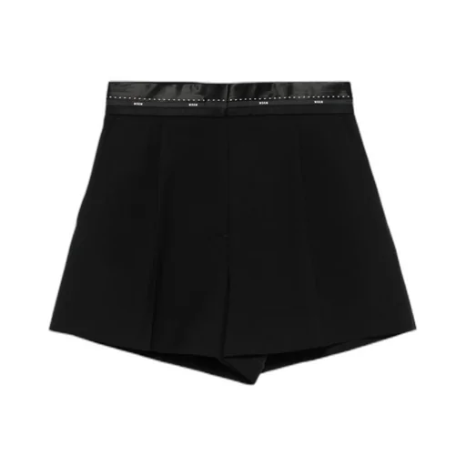 High Waist Pleated Shorts