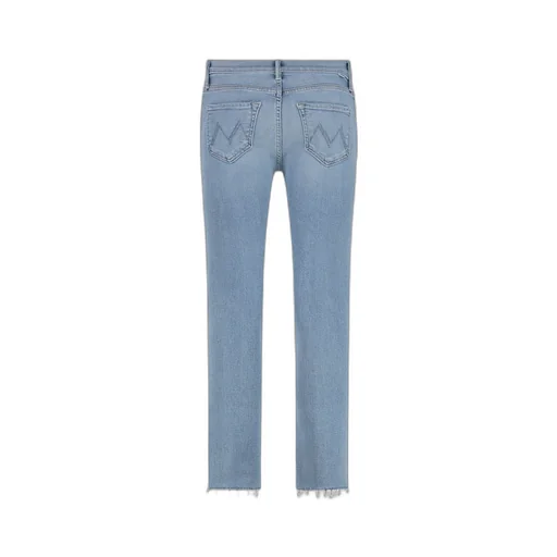 The Mid Rise Dazzler Ankle Fray Jeans