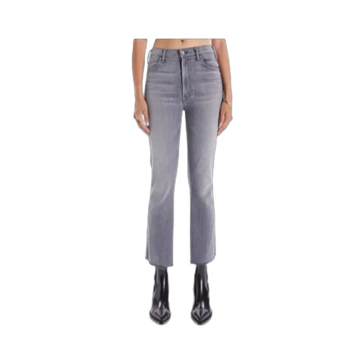 High Waist Cropped Jeans
