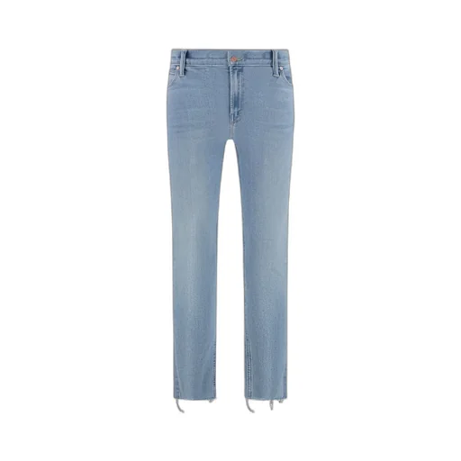 The Mid Rise Dazzler Ankle Fray Jeans