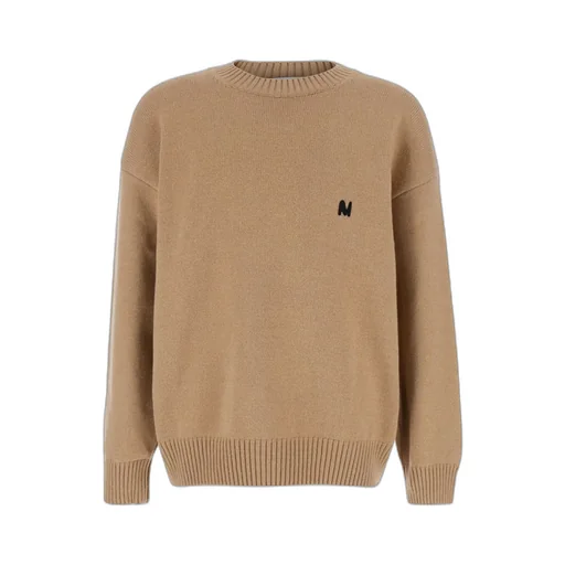 Logo-Embroidered Crew-Neck Sweater