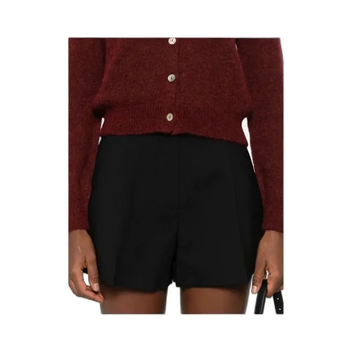 High Waist Pleated Shorts