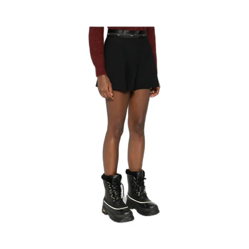 High Waist Pleated Shorts