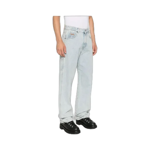 Cotton Straight Jeans