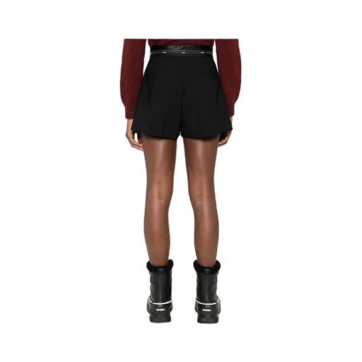 High Waist Pleated Shorts