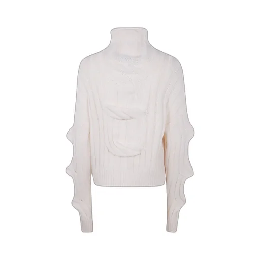 Roll-Neck Knitted Top