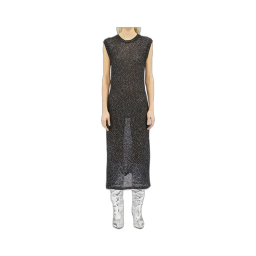 Glitter Knitted Midi Dress