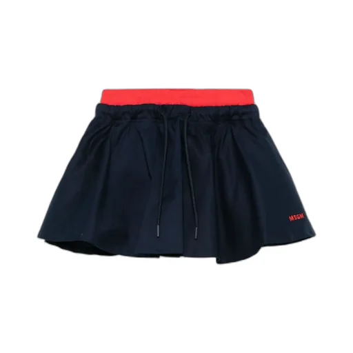 Drawstring Waist Skirt