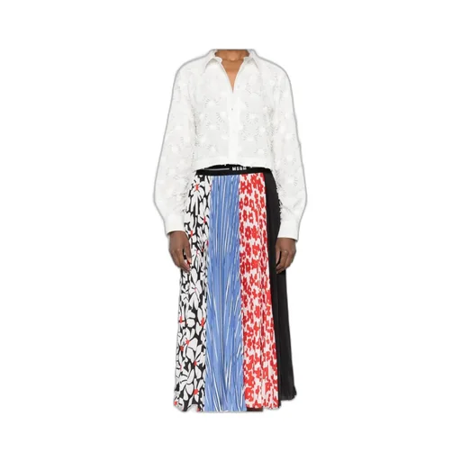 Embroidered Detail Cropped Shirt