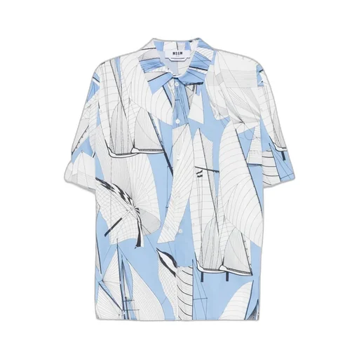 Graphic Printed Short Sleeved Shirt