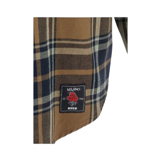 Long Sleeved Checked Shirt