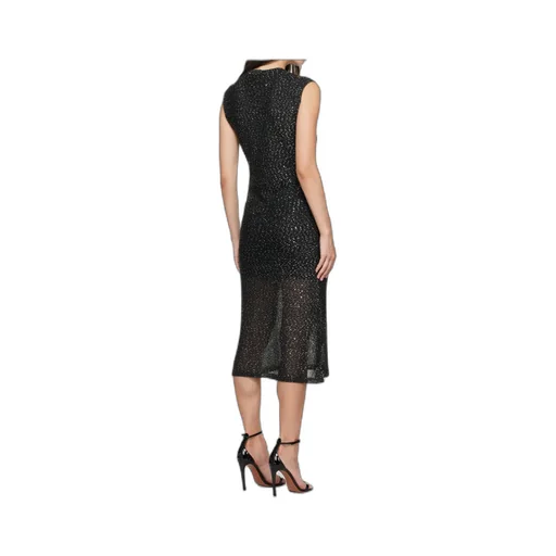 Glitter Knitted Midi Dress