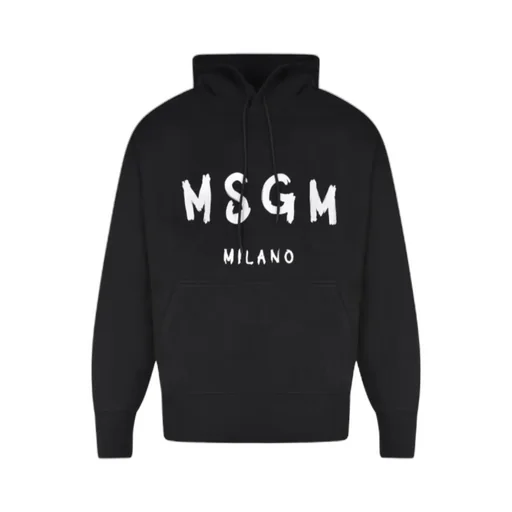 Logo-Print Drawstring Hoodie