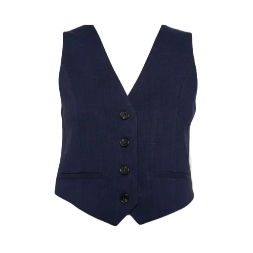 Slub-Texture Waistcoat